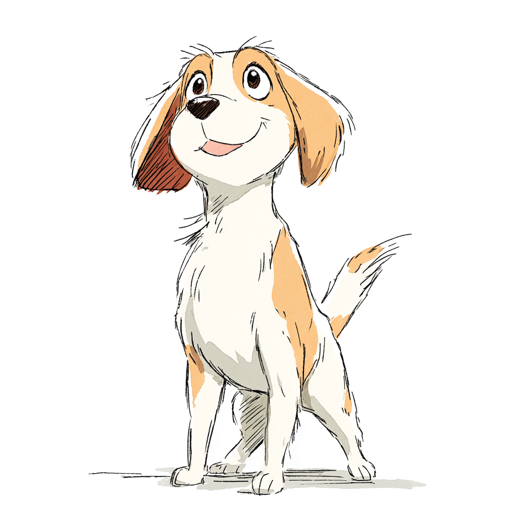 Loyal Beagle, the friendly mascot